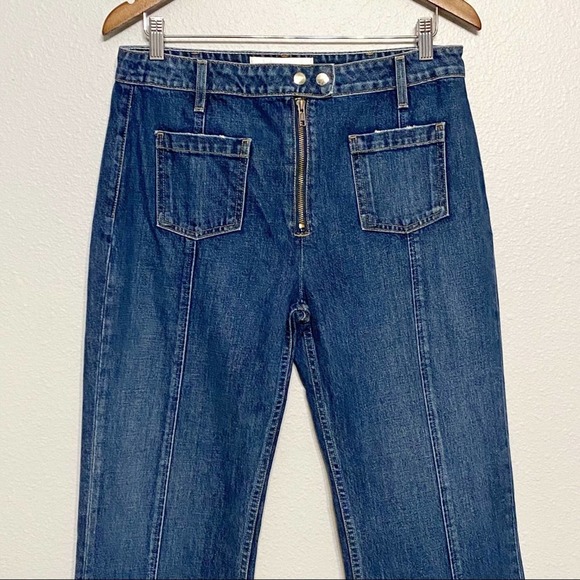 Reformation ELLE High Rise Crop Retro Style Jean Women’s Size 31 NEW - Picture 3 of 12